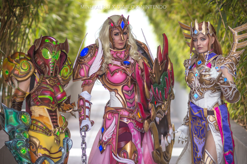 Cosplay by Danielle Beaulieu, Jessica Nigri and Friscoblondie | Photo by Mineralblu
